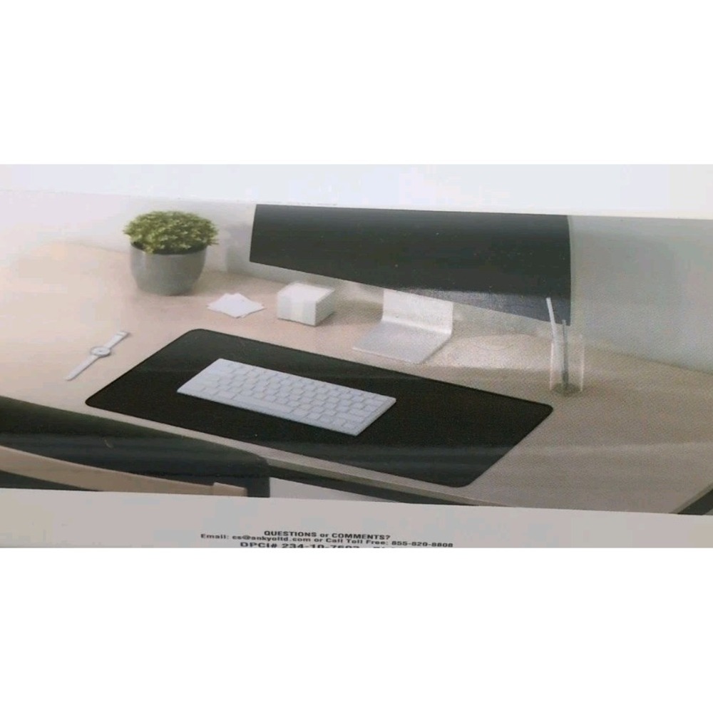Target Bullseye's Playground Black Desk Mat 23.6" x 11.8" (NEW)